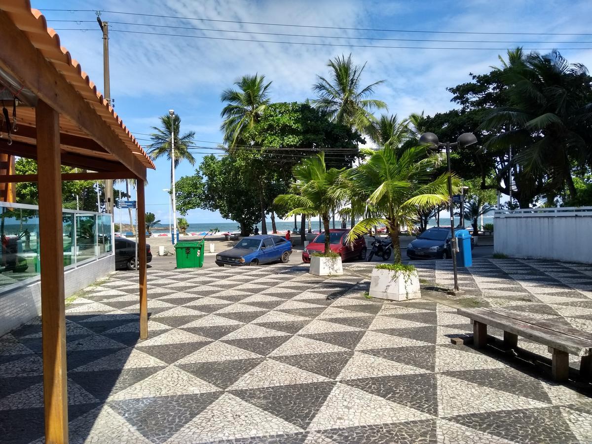 Apto Pe Na Areia Praia Das Pitangueiras - Centro Guarujá Eksteriør bilde